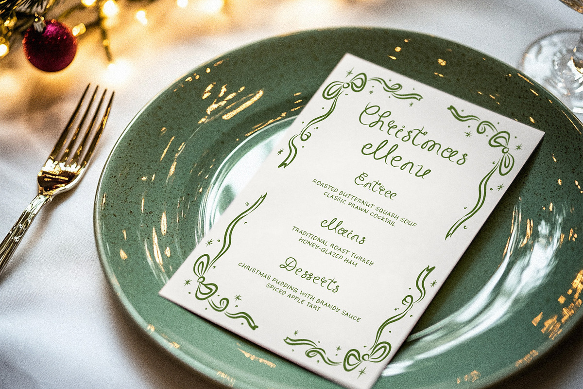Hand Drawn Christmas Frames Bundle, a Seasonal Illustration by Ayya Studio (Photo 7 of 13)