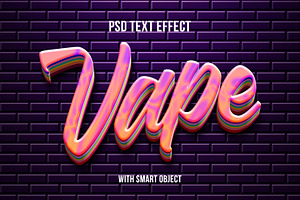 Modern Gradient 3d Text Effect