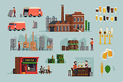Brewery Graphics Set, a Food Illustration by Masha Tace (Thumbnail 4 of 4)