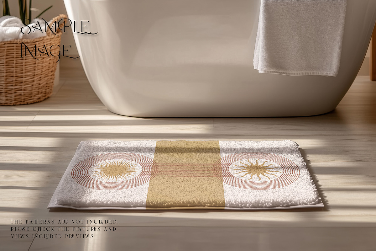 Bath Mat Mockups, a Household Mockup by mock-ups (Photo 9 of 11)