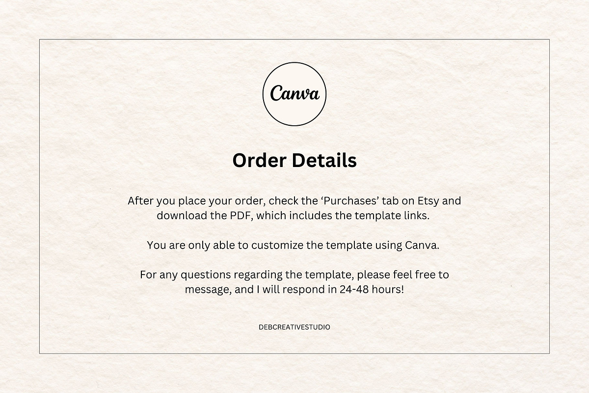 Canva Email Newsletter Templates, an Email Template by Deb Creative Studio (Photo 7 of 8)