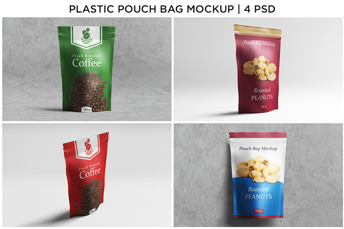 Plastic Pouch Bag / Doypack Mockup, a Packaging Mockup by aykutfiliz (Photo 1 of 6)