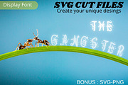 The Gangster, Ant Font, SVG font, a Font by Tattoo Worker Studio (Thumbnail 1 of 4)