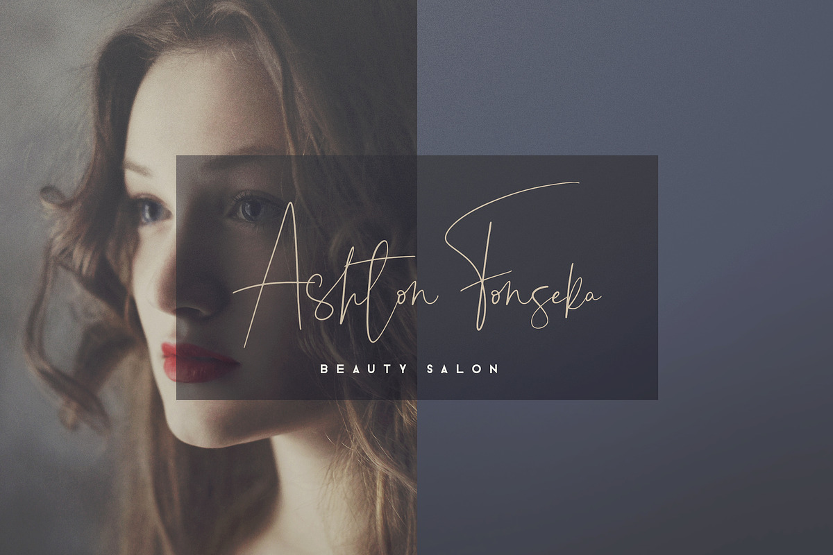 Orenda - Script font preview 5