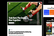 Sports Website Framer Template, a Landing Page Template by Hammad Arif (Thumbnail 2 of 2)