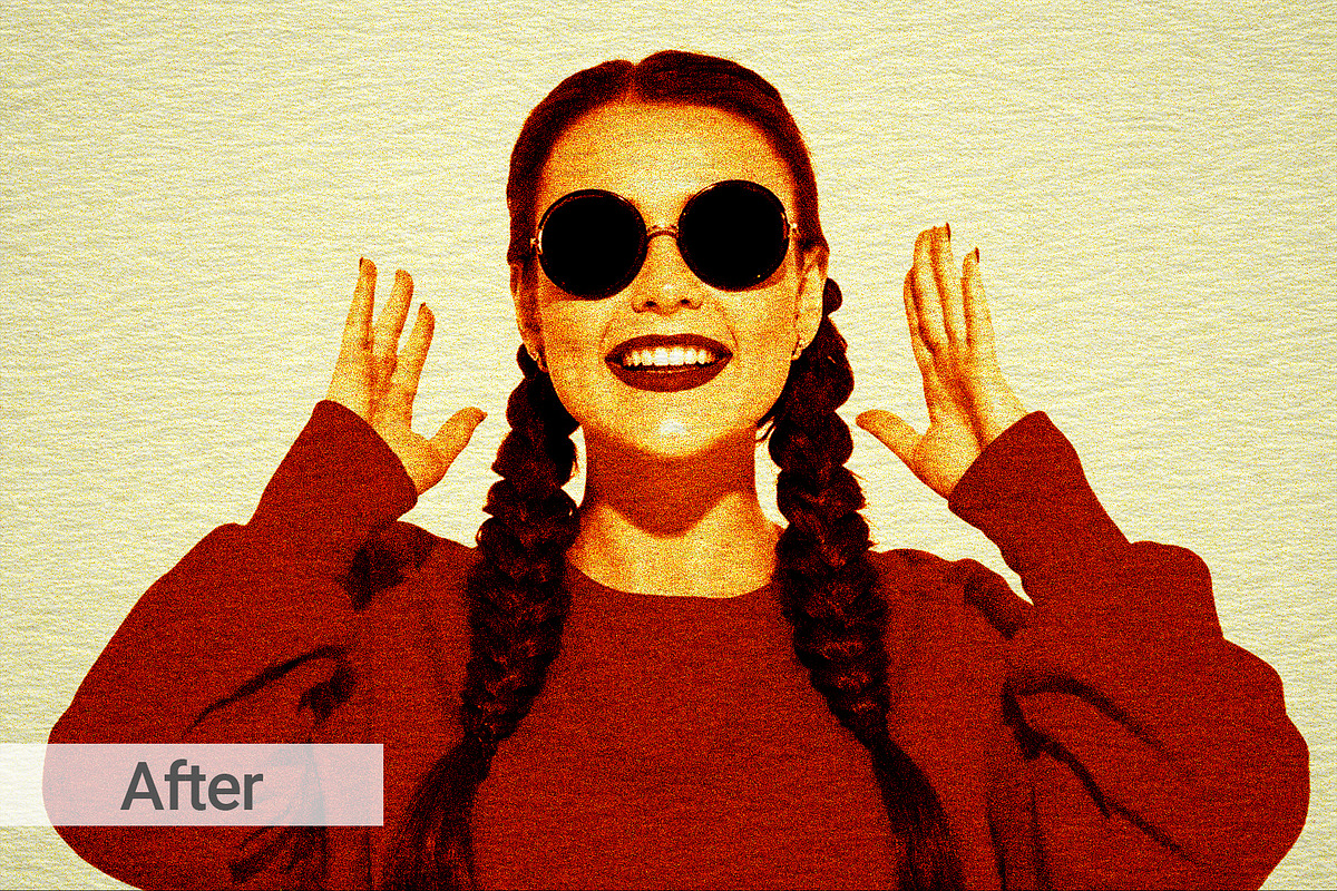 Text Masking Portrait Photo Effect, a Layer Style Add-On by graphypix (Photo 5 of 11)