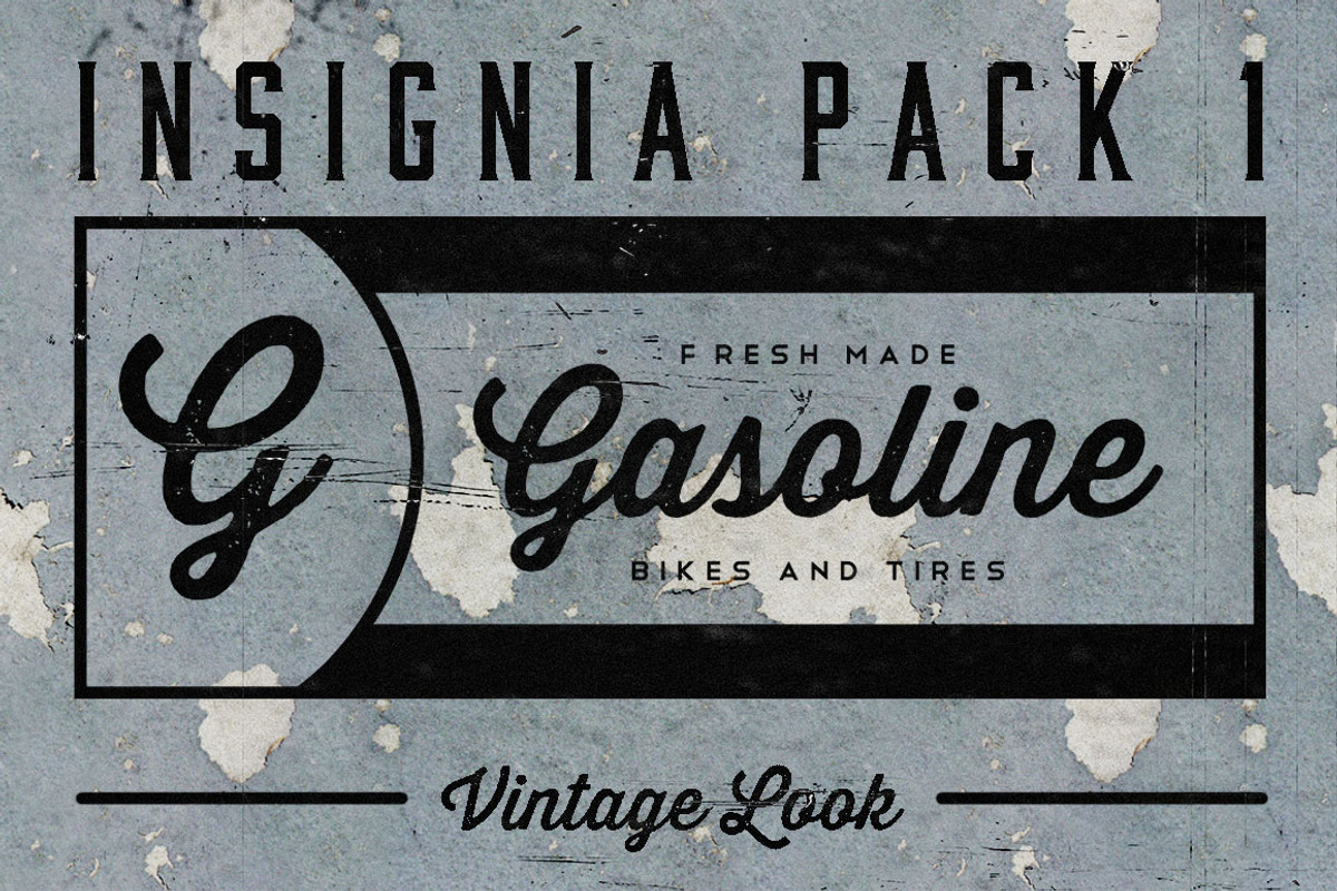 Insignia Pack, a Branding & Logo Template by pixelpines (Photo 1 of 4)