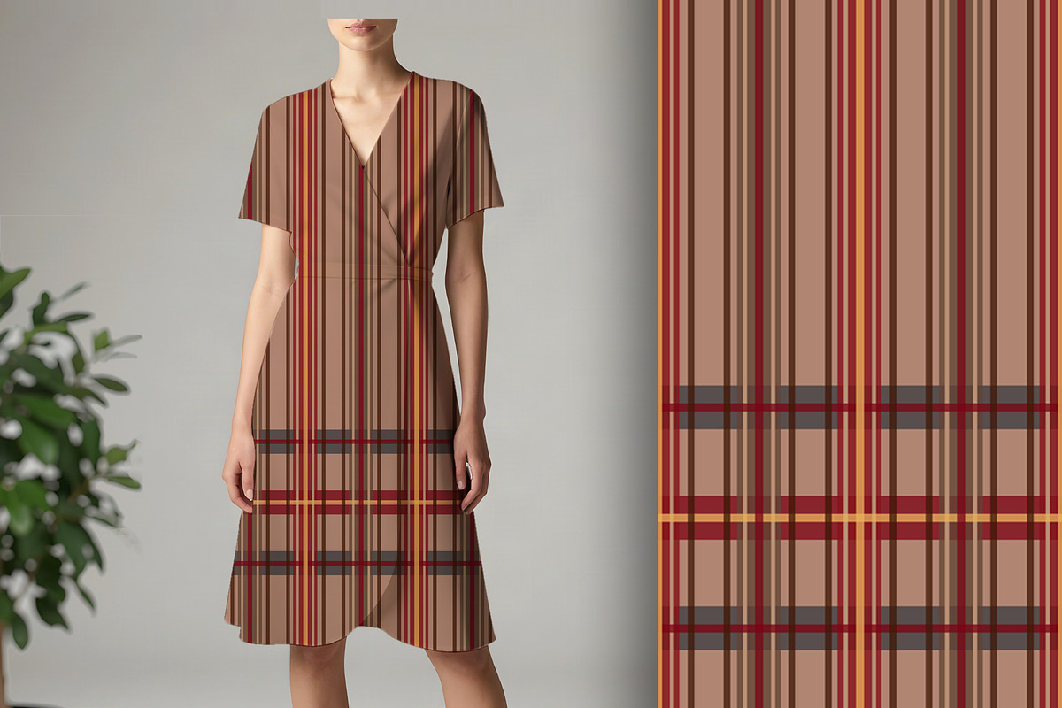 Regal Weave with Border Plaid 1, a Pattern Graphic by Sharon Schwalbe (Photo 1 of 5)