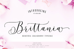 New! Brittania Script