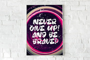 Fany Brush - Textured Brush Font, a Script Font by StringLabs (Thumbnail 8 of 13)