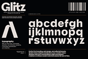 Glitz, a Sans Serif Font by senzana (Thumbnail 6 of 7)