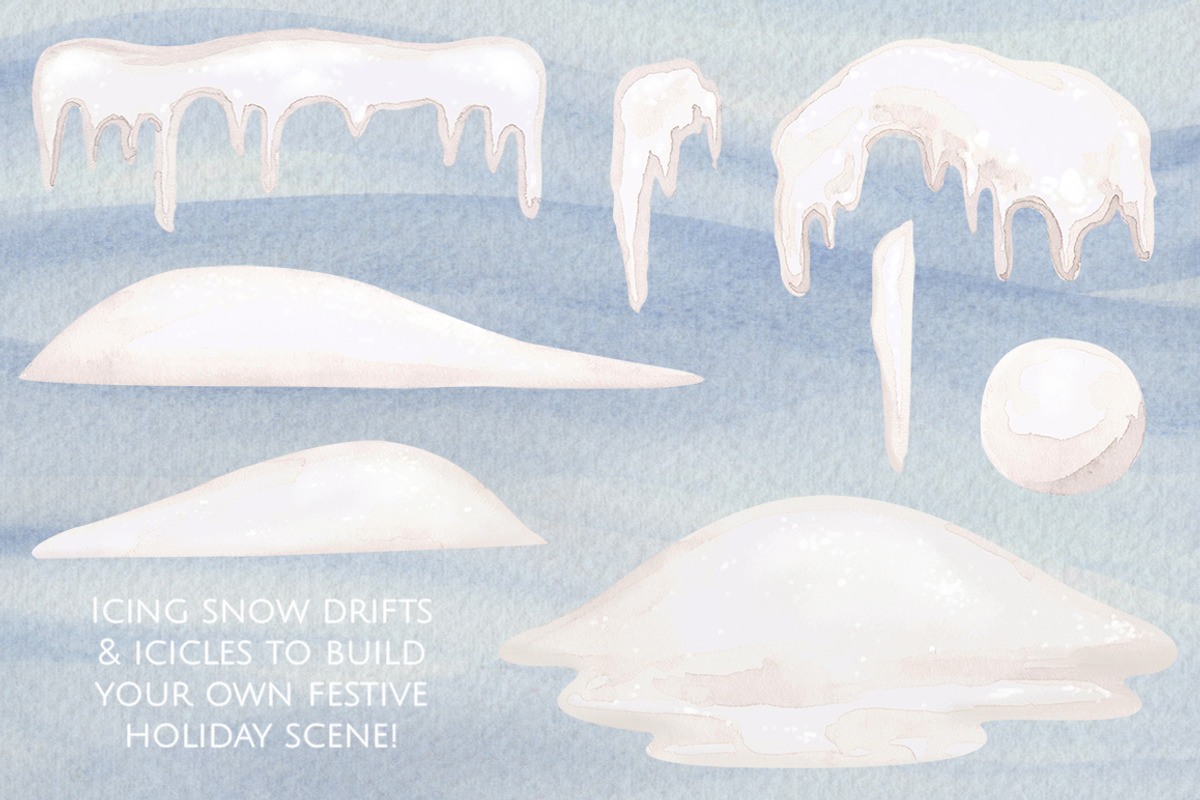 Gingerbreadland Watercolor Set, an Illustration by Dapper Dudell (Photo 4 of 5)