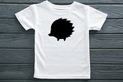 Hedgehog Silhouette SVG, an Animal Illustration by newminddesign (Thumbnail 7 of 10)
