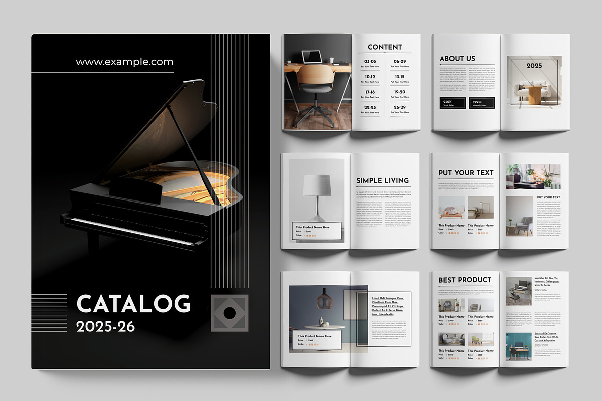 Product Catalog Layout, a Brochure Template by ContestDesign (Photo 1 of 3)