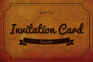 Wedding Invitation Cards Bundle