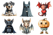 Halloween Character Clipart, an Illustration by Daily.Designs (Thumbnail 4 of 5)