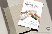 Friendsgiving Invite Canva Temp - 19, a Marketing Template by BloomToLife By Dona (Thumbnail 4 of 5)
