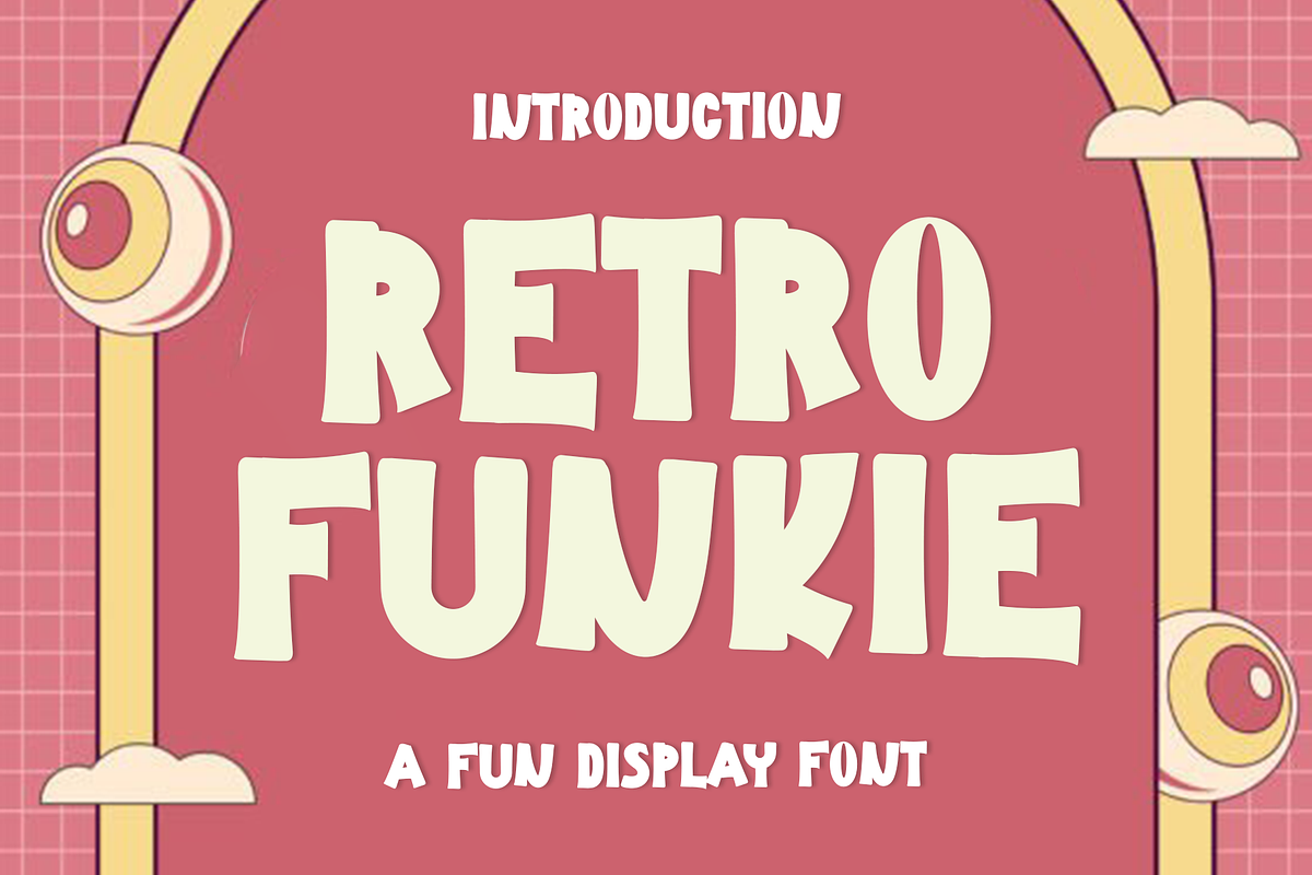 Retro Funkie, a Script Font by InermediaSTUDIO (Photo 1 of 6)