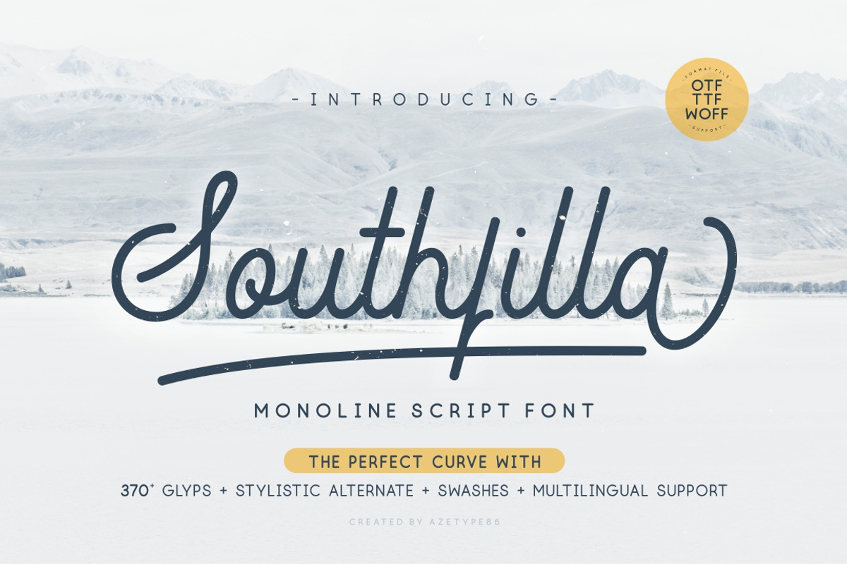 Southfilla-The Perfect Curves Font
