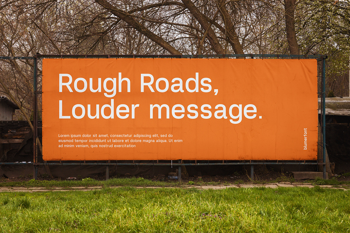Blumer Modern Branding Sans Serif, a Sans Serif Font by Foxtype (Photo 5 of 9)