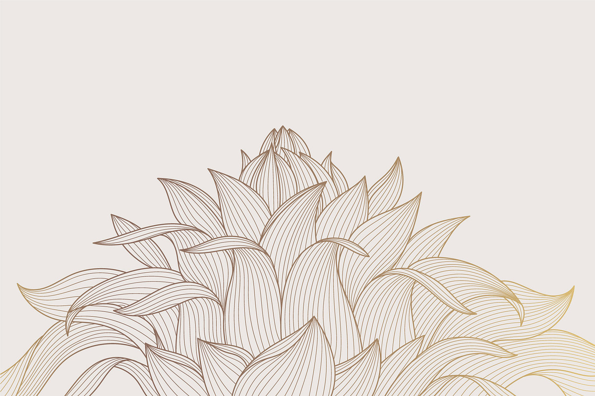 Line Flowers Illustrations, a Decorative Illustration by Marylia (Photo 7 of 19)