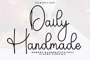 Daily Handmade, a Handwritten Font by InermediaSTUDIO (Thumbnail 1 of 7)