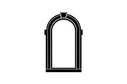 Vintage Arch Window Silhouette, a Graphic by hafijul (Thumbnail 2 of 10)
