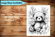Cute Panda Coloring Pages for Kids, an Animal Illustration by LA Design (Thumbnail 10 of 10)