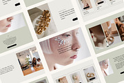 Canva Web Template MINIMAMENTE, a Landing Page Template by AS Studio (Thumbnail 1 of 5)