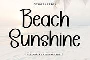 Beach Sunshine, a Script Font by InermediaSTUDIO (Thumbnail 1 of 8)