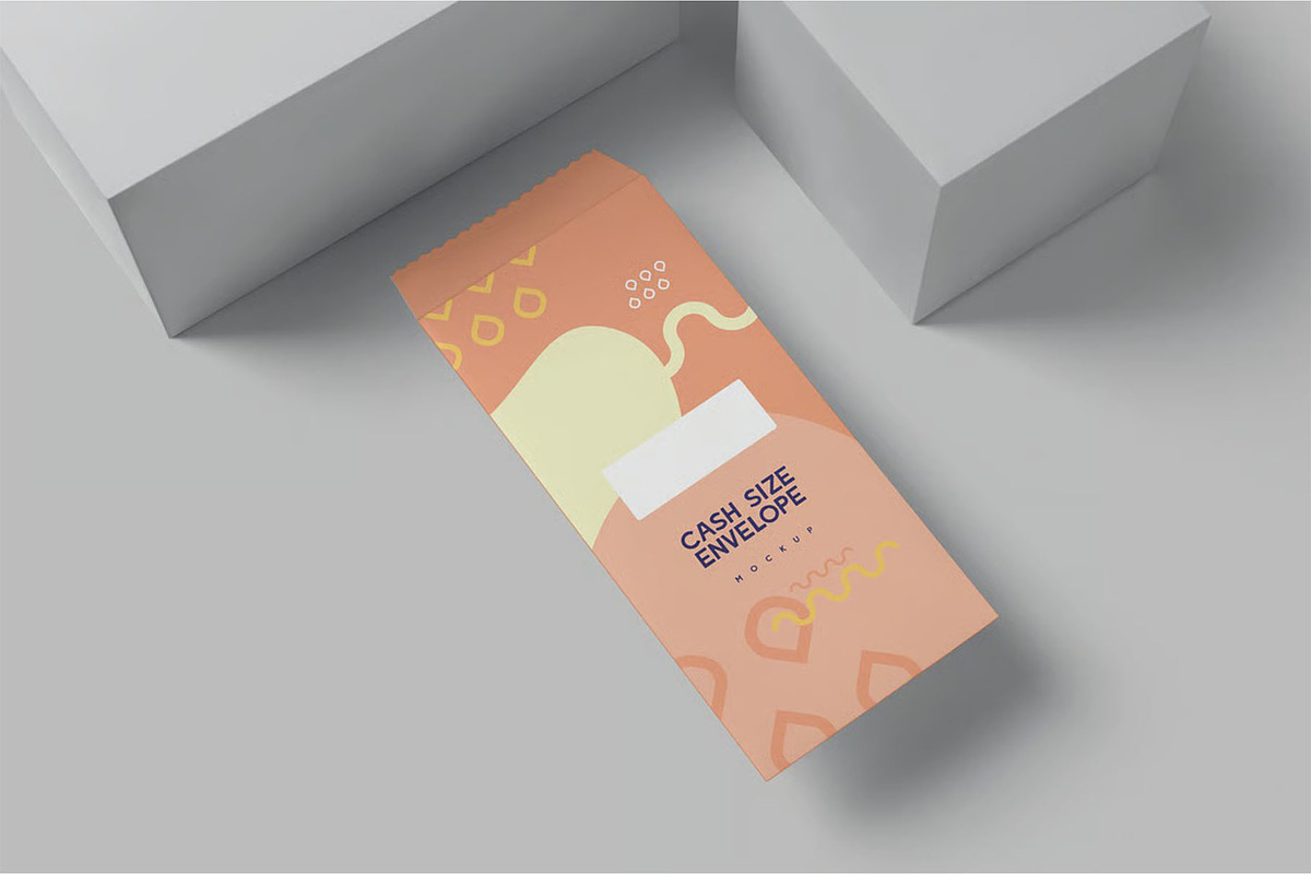 Cash Size Catalog Envelope Mockups, an Advertising Mockup by megostudi0 (Photo 4 of 7)
