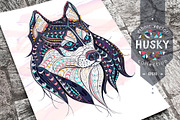 Ethnic Collection: Husky, an Animal Illustration by ArtoJoy (Thumbnail 1 of 5)