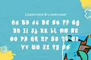 Poozie - Bold Fun Font, a Handwritten Font by Dhabee (Thumbnail 10 of 12)