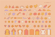 Line art - vector design elements, a Background Graphic by venimo (Thumbnail 5 of 5)
