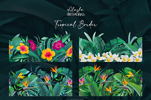 Summer Tropical Flower