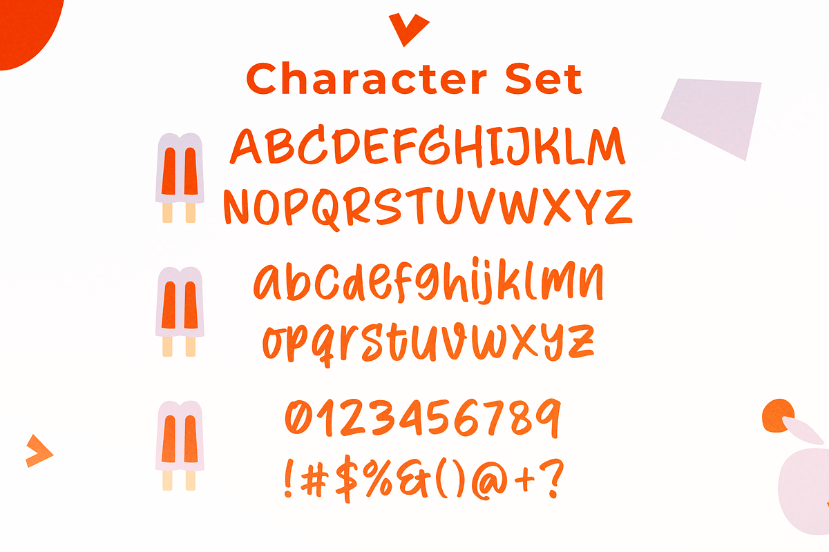 Tasty Brownies - a Fun Font, a Script Font by Ali Hamidi (Photo 8 of 9)
