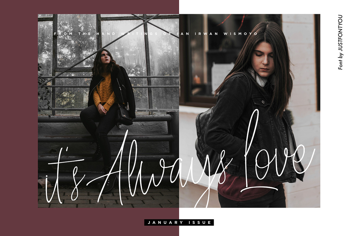 Always Love - Handwritten Font