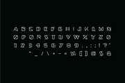 Nore Line Art Display Font, a Sans Serif Font by Ebad Designs (Thumbnail 2 of 7)