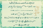 LineStyle Signature with Doodles, a Script Font by Deeezy (Thumbnail 5 of 6)