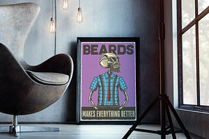 Hipster T-shirts And Posters