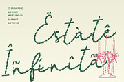 CS Brisa Pixel, a Script Font by Craft Supply Co. (Thumbnail 7 of 8)