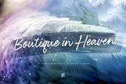 Boutique in Heaven Font, a Script Font by Ivan Rosenberg (Thumbnail 1 of 11)