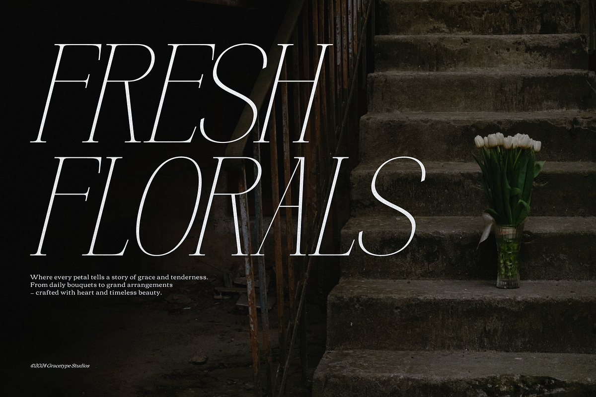 Hustasea | Modern Display Serif, a Serif Font by gracetype_studio (Photo 3 of 12)