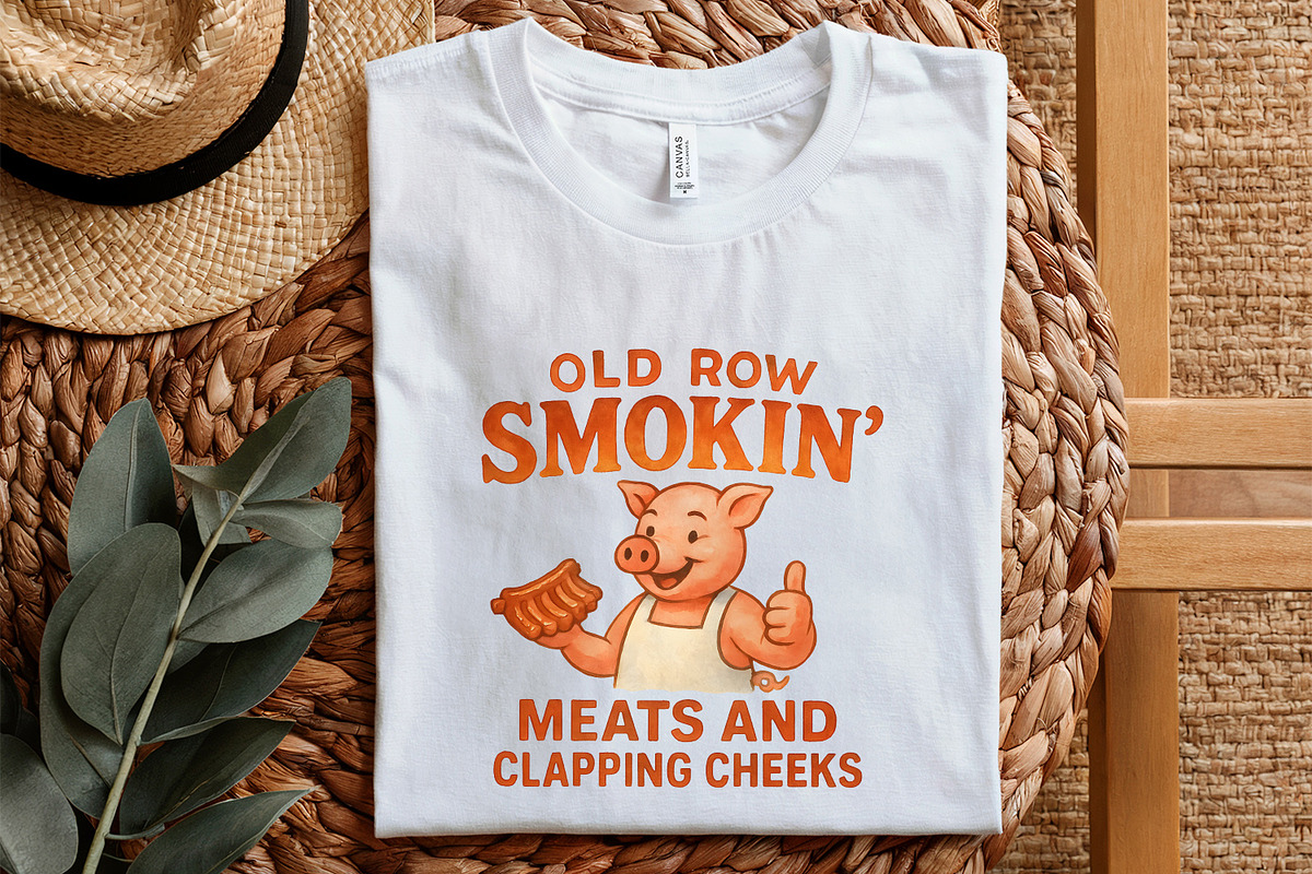 BBQ Enthusiasts Png, Funny Smokin, an Illustration by SharpMarketplace (Photo 5 of 9)