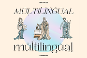 TAN - CLEMENTINE, a Serif Font by TanType (Thumbnail 9 of 20)