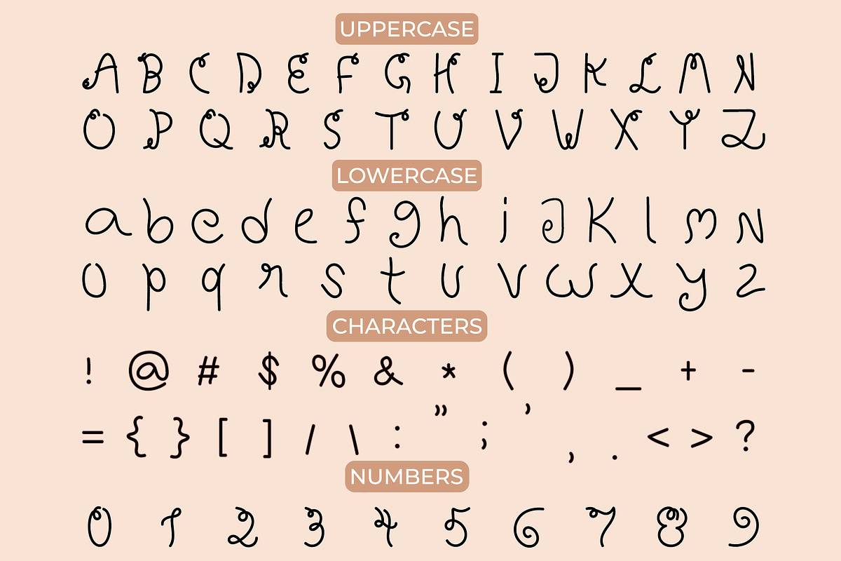 Easter Funny Bunny Handwritten Font, a Font by CraftlabSVG (Photo 7 of 7)