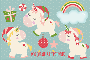 Christmas Unicorns And Fairies Pack