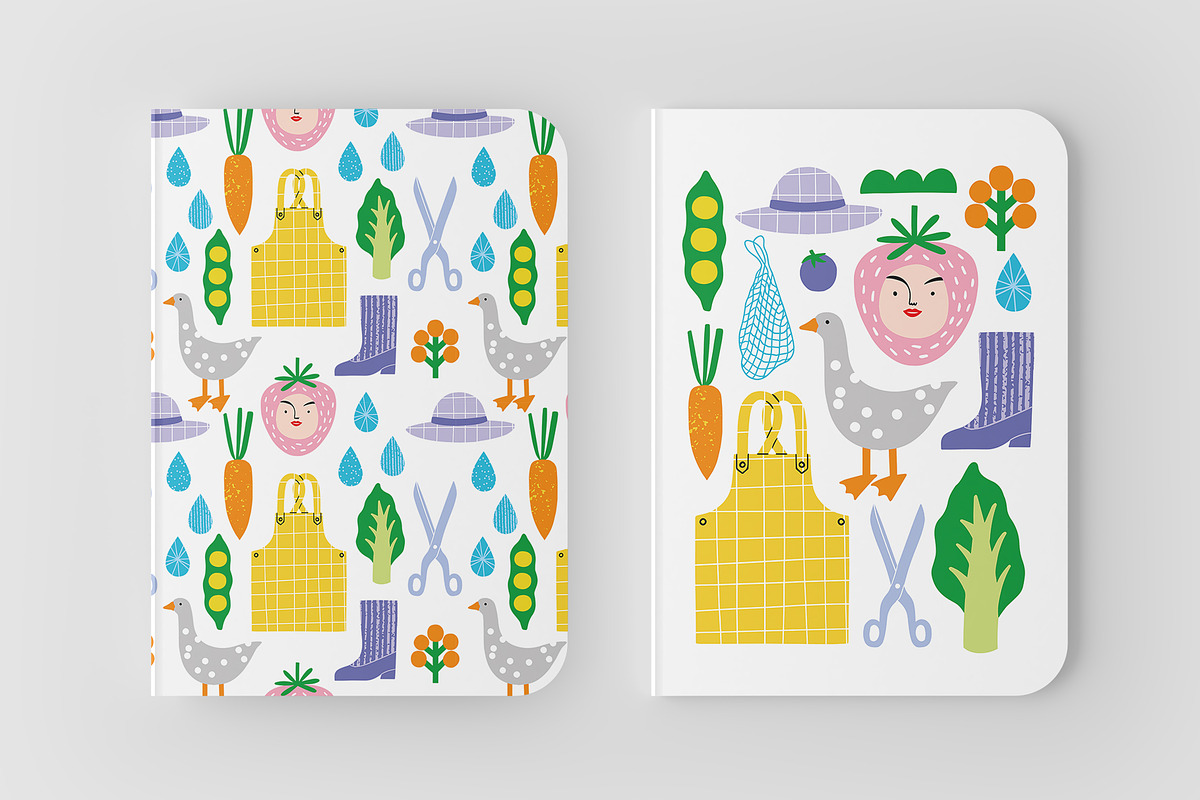FUNNY SUNNY Graphics Bundle, an Illustration by Katerina Osa (Photo 18 of 19)