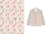 6 Seamless Pattern: Cream Petal, a Pattern Graphic by StudioCitra (Thumbnail 3 of 10)