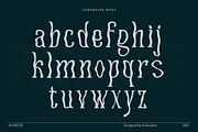 Floreste - Modern Wavy Serif, a Serif Font by Krakenbox Studio (Thumbnail 17 of 18)